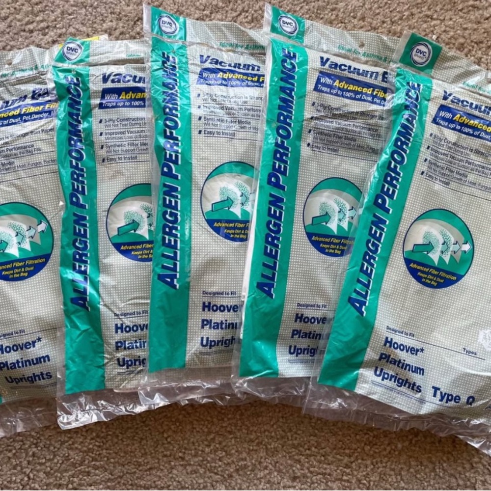 Hoover Allergen Performance Vacuum Bags - Green